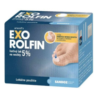 EXOROLFIN Liečivý lak na nechty 5 % 2,5 ml