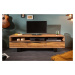 LuxD Dizajnový TV stolík Massive Honey 160 cm akácia