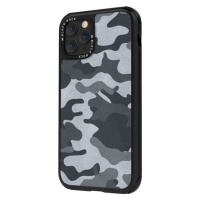 Odolné puzdro na Apple iPhone 11 Black Rock Robust Real Leather Camouflage sivé