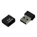 Goodram USB flash disk, USB 2.0, 32GB, UPI2, čierny, UPI2-0320K0R11, USB A, s krytkou