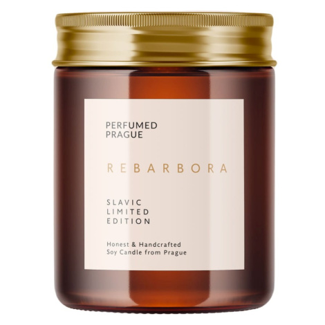 Vonná sójová sviečka doba horenia 40 h Slavic Edition: #07 Rhubarb – Perfumed Prague