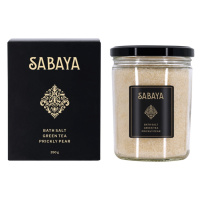 Sabaya Soľ do kúpeľa Zelený čaj a opuncia, 350 g