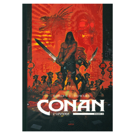 Argo Conan z Cimmerie 3 (komiks, oranžová obálka)