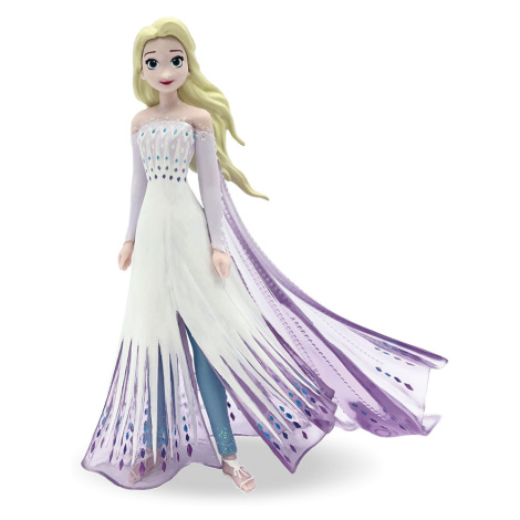 Tortová figúrka Elsa biele šaty 9,5 cm - Bullyland - Bullyland