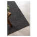Čierny jutový koberec 190x280 cm Bouclé – Hanse Home