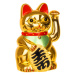 Čínska mačka Iso Trade 3064 - zlatá