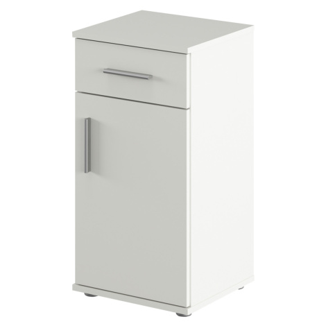 KONDELA Lessy New 3 kúpeľňová skrinka biela Tempo Kondela