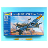 Plastic ModelKit letadlo 04692 - Junkers Ju87 G/D Tank Buster (1:72)