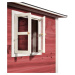 Domček cédrový Loft 100 Red Exit Toys s vodeodolnou strechou červený