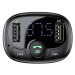 Joyroom FM transmitter JR-CL02, Bluetooth 5.0 MP3 micro SD car charger 2x USB 18 W 3 A Quick Cha