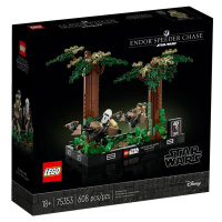 LEGO STAR WARS NAHANACKA SPIDROV NA PLANETE ENDOR - DIORAMA /75353/