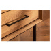 Skrinka z dubového dreva v prírodnej farbe 97x125 cm Abies - The Beds