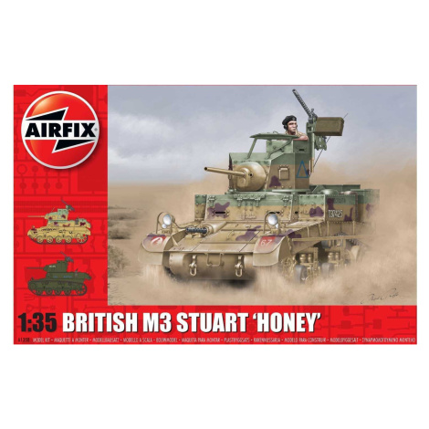 Classic Kit tank A1358 - M3 Stuart, Honey (British Version) (1:35)