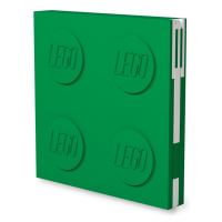 LEGO® Zápisník s gelovým perom ako klipom - zelený