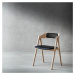 Kožená jedálenská stolička Mette – Hammel Furniture