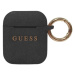 Guess Silicone Case AirPods 1/2 GUACCSILGLBK Black