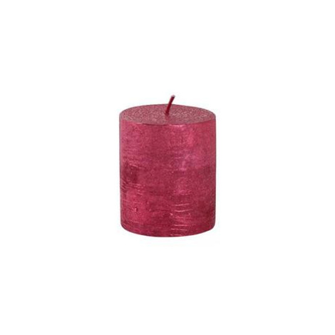 Provence Rustikálna sviečka 7cm PROVENCE červená