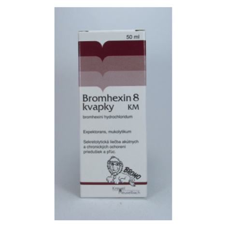 Bromhexin 8  kvapky KM 50 ml