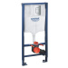 GROHE - Rapid SL Predstenová inštalačná súprava na závesné WC, výška 1,13 m, ovládacie tlačidlo 