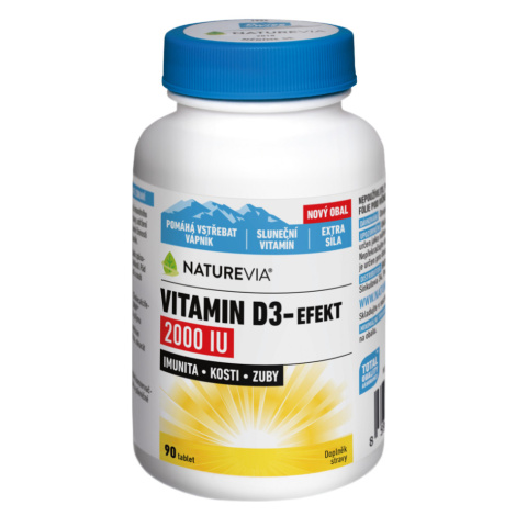 NATUREVIA Vitamín D3-Efekt 2000I.U. 90 tabliet