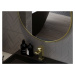 MEXEN - Loft zrkadlo 95 cm, zlatý rám 9850-095-095-000-50