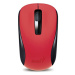 Genius Myš NX-7005, 1200DPI, 2.4 [GHz], optická, 3tl., bezdrátová USB, červená, AA