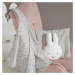 Sivá bavlnená detská deka 80x80 cm Miffy – Roba