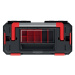 Kufr na nářadí XEBLOCCK SOLLID 55 x 28 x 26,4 cm černo-červený