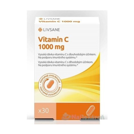 LIVSANE Vitamín C 1000 mg Depot s postupným uvoľňovaním 30 tbl