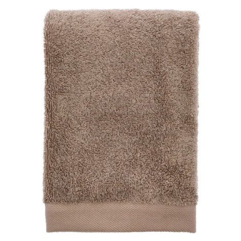 Hnedý uterák z bio bavlny 50x100 cm Comfort Organic - Södahl