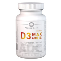 Pharma Activ Vitamin D3 MAX 4000 I.U.