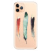 Odolné silikónové puzdro iSaprio - Three Feathers - iPhone 11 Pro Max