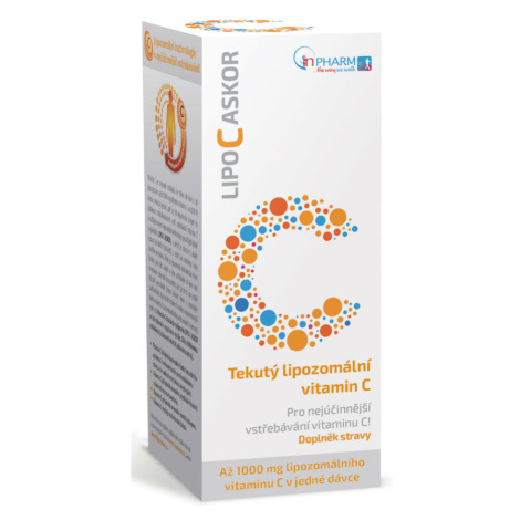 LIPO C ASKOR Tekutý lipozomálny vitamín C 136 ml