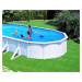 Bazén Planet Pool Classic WHITE/Blue - samotný bazén 610x320x120 cm vr. skimmera