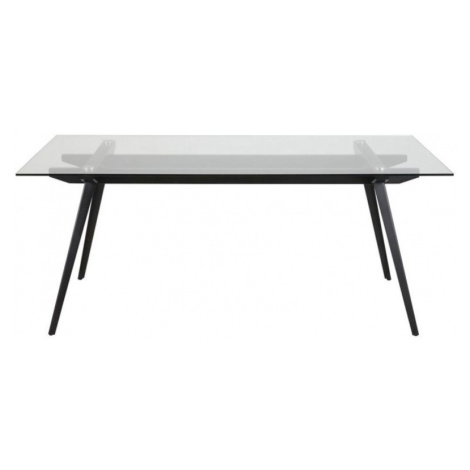 Jedálenský stôl Monti 180 x 90 cm čierny Actona