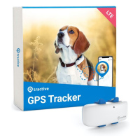 Tractive GPS DOG 4 - GPS sledovanie polohy a aktivity pre psov - Bílá
