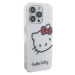 Hello Kitty IML Head Logo Zadný Kryt pre iPhone 15 Pro Max White