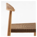 Vonkajšia barová stolička z eukalyptového dreva Kave Home Glynis