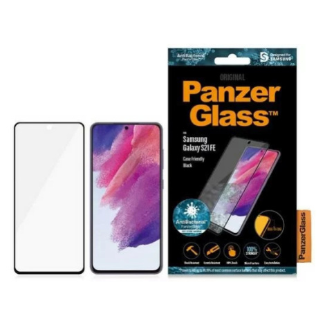 Ochranné sklo PanzerGlass E2E Microfracture Samsung S21 FE Case Friendly Finger Print AntiBacter