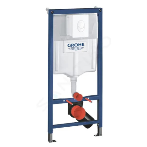 GROHE - Rapid SL Predstenová inštalácia s nádržkou na závesné WC, tlačidlo Skate Air, alpská bie
