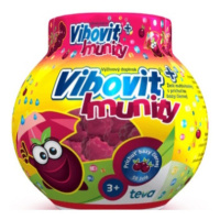 VIBOVIT Imunity multivitamíny príchuť bazy čiernej 50 želé