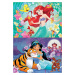 Puzzle Ariel a Jasmin Educa 2x48 dielov od 5 rokov