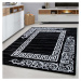 Kusový koberec Miami 6620 black Rozmery kobercov: 120x170