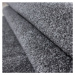 Kusový koberec Ata 7000 grey kruh - 200x200 (průměr) kruh cm Ayyildiz koberce