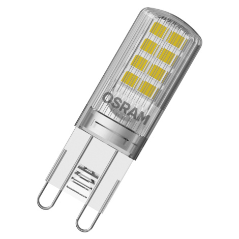 OSRAM LED žiarovka PIN30 2,6 W G9 2700 K teplá biela číra