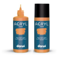 DARWI ACRYL OPAK - Dekoračná akrylová farba na rôzne povrchy 80 ml 220080752 - oranžová