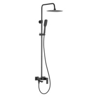 KFA KFA - LOGON sprchový set s otočnou hubicou, čierna 5136-915-81
