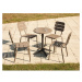 Hliníkový okrúhly záhradný jedálenský stôl ø 55 cm Alicante – Ezeis