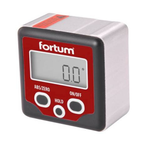 FORTUM Digitálny sklonomer, rozsah merania 0,05-40m