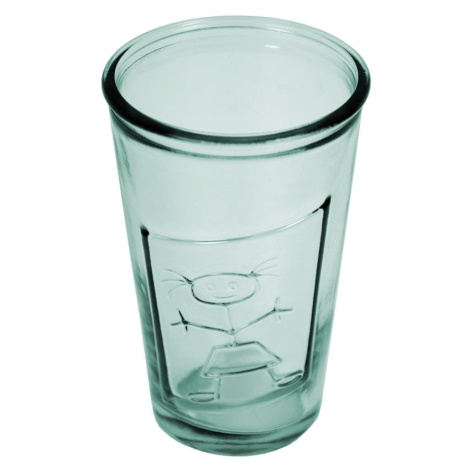 Číry pohár z recyklovaného skla Esschert Design Dievča Ego Dekor